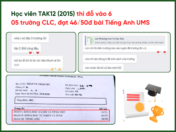 Phản hồi ôn thi đại học